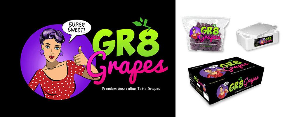 GR8 Grapes brand