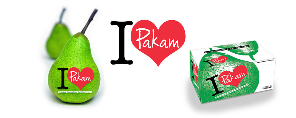 I heart Pakam pears brand