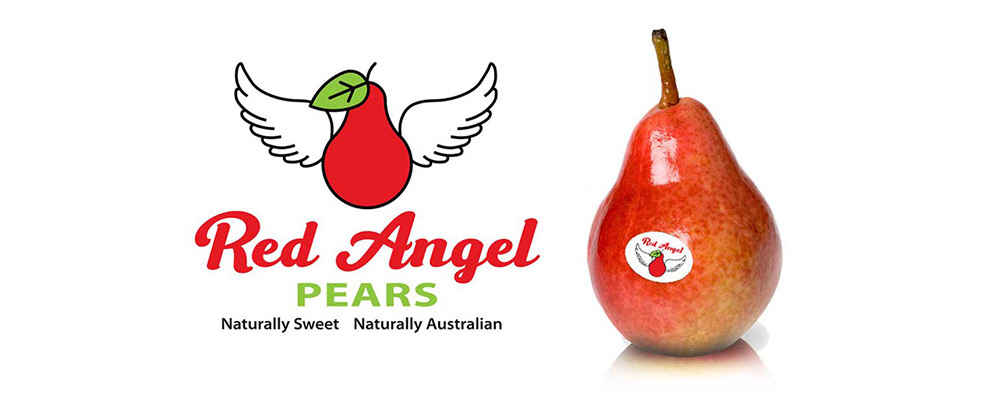 Red Angel pear brand